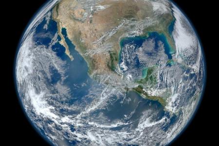 earth from space
