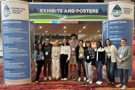 Marine Science Graduates Present at 2025 ASLO Conference
